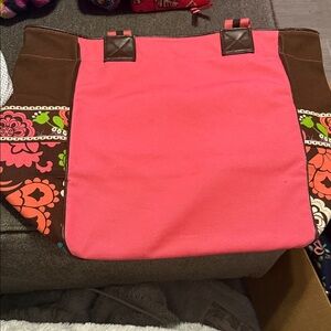 Vera bradley large color block tote